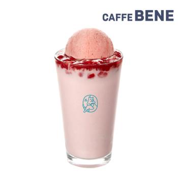 [카페베네] 딸기 젤라또 프라페노 R 이미지