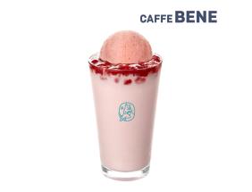 [카페베네] 딸기 젤라또 프라페노 R 이미지