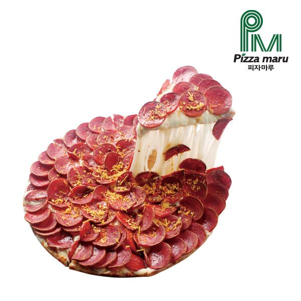 [피자마루] [피자마루] 페퍼로니 치즈폭탄 피자 이미지
