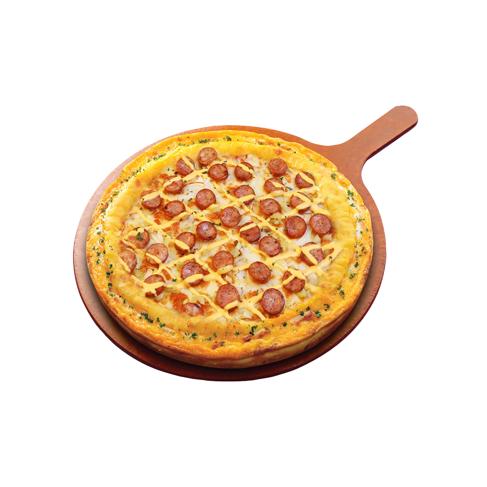 [피자마루] [피자마루] 골드 체다 소세지 피자 이미지